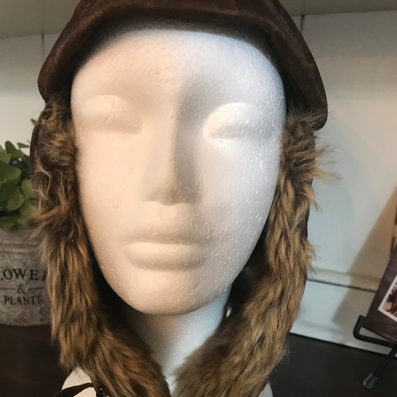 Unisex Aviator Bomber Hat with Flaps - Picture 5 of 5